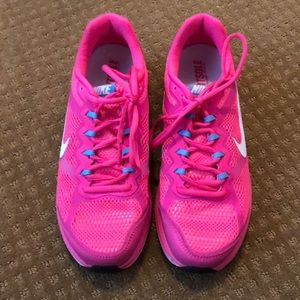 Nike hot pink sneakers